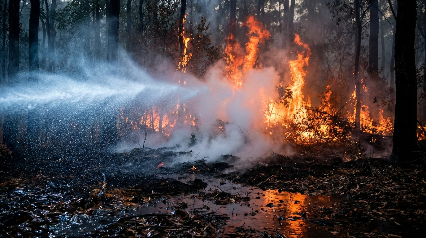 ultra realistic wildfire suppression scene with po cf370a74eb